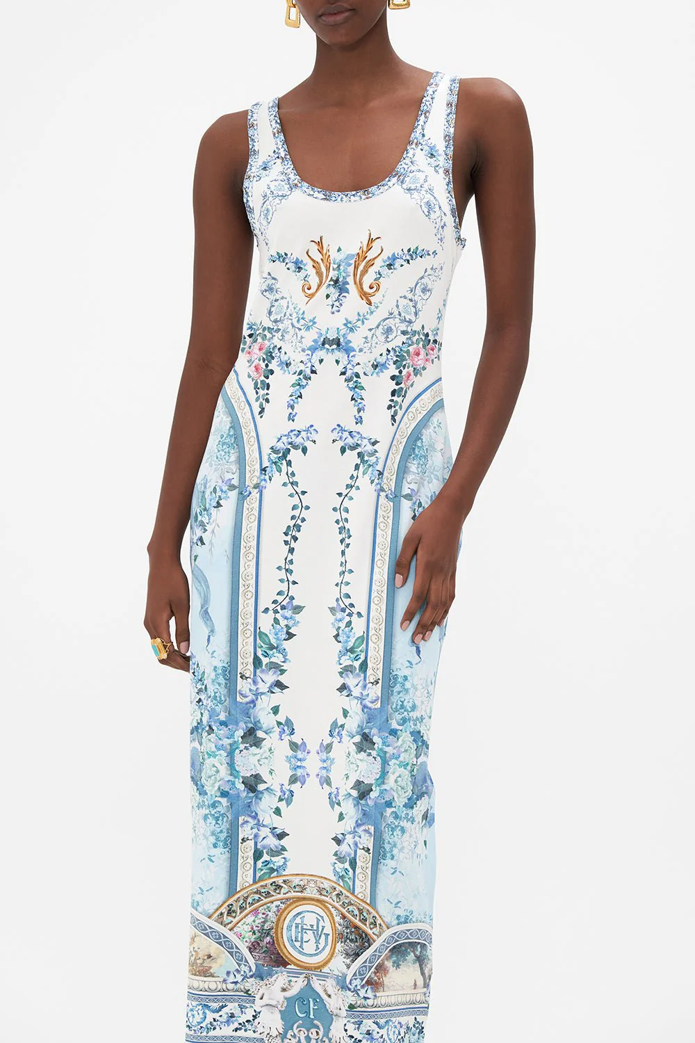 Soop Neck Tank Dress - Image 4