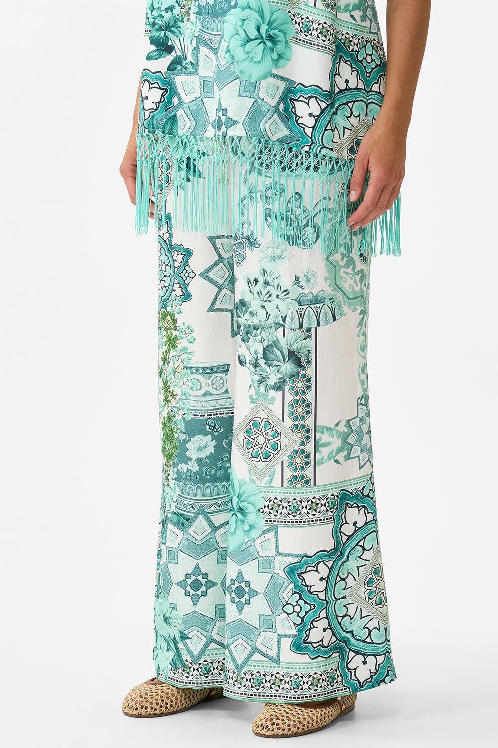Tie Waist Lounge Pant - Image 2
