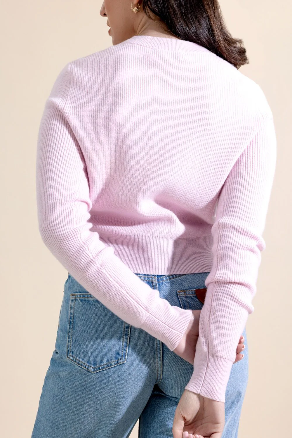 Ellery Cardigan - Petal Pink - Image 4