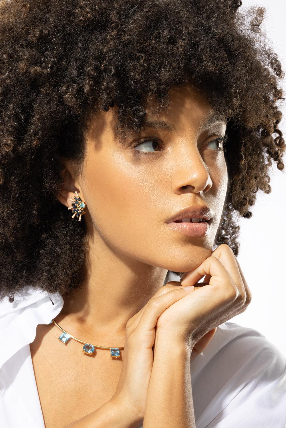Mini Brinco Sunshine Earrings - Image 4