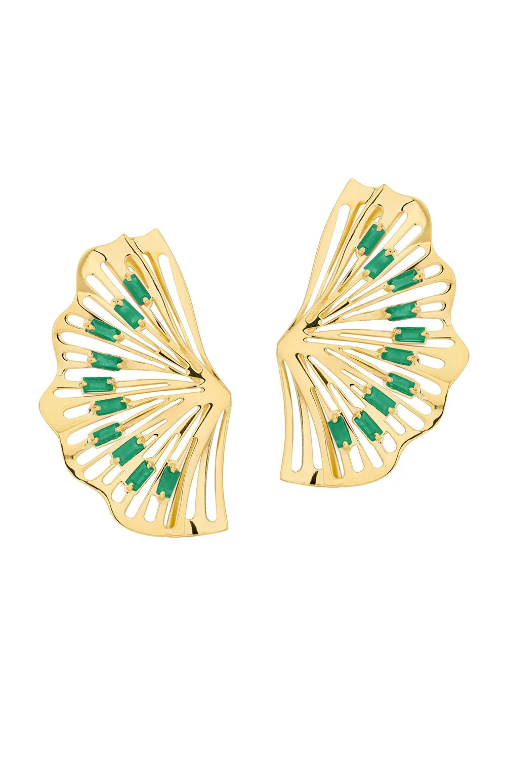 Nouveau Baguette Earrings