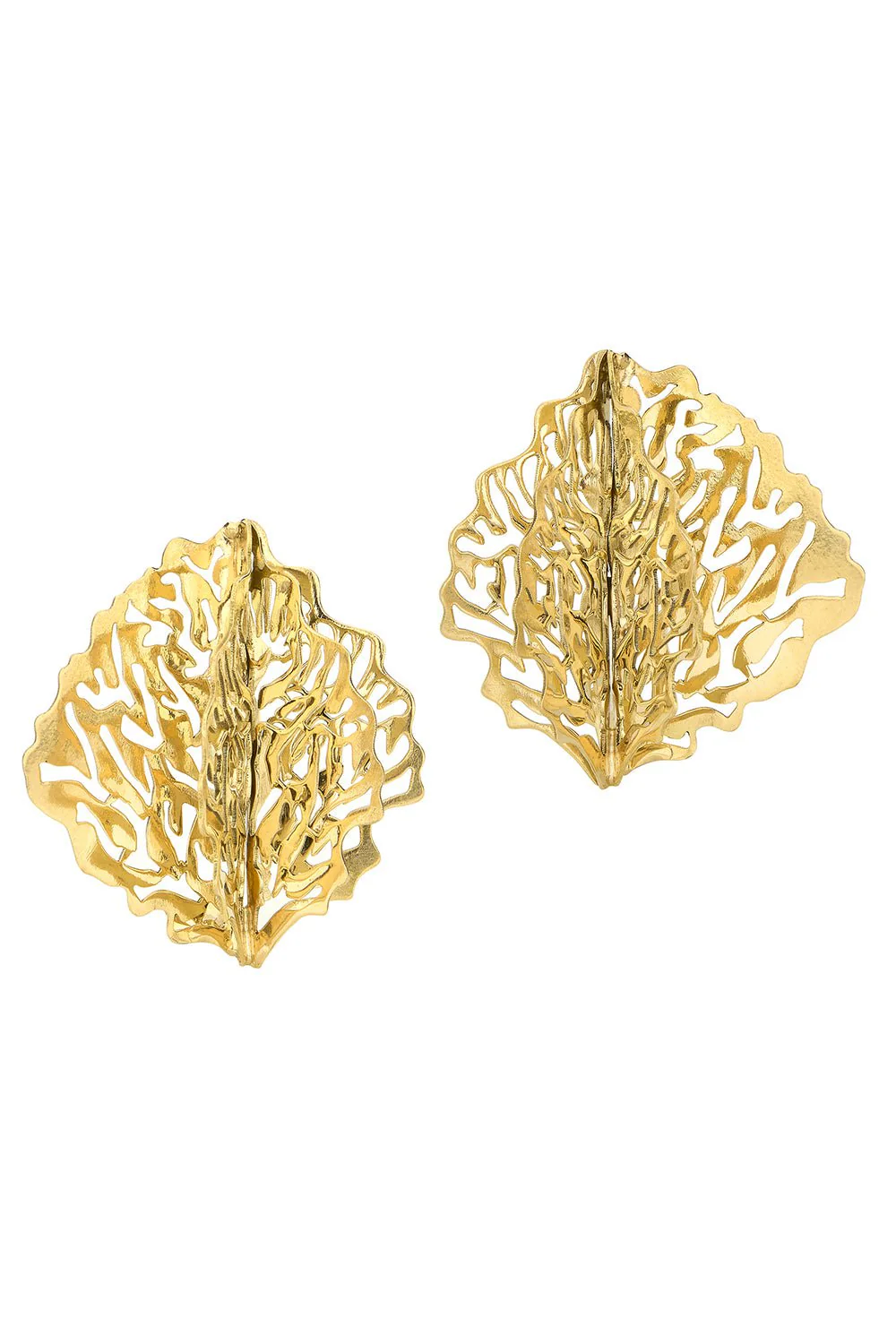 Shadows Sea Sponge Earrings