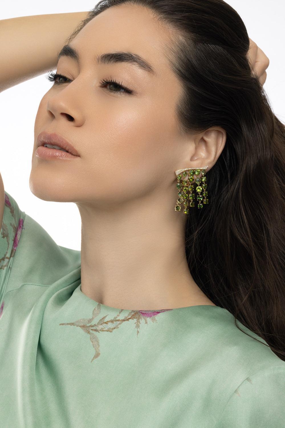Tourmaline Bossa Nova Earrings - Image 3