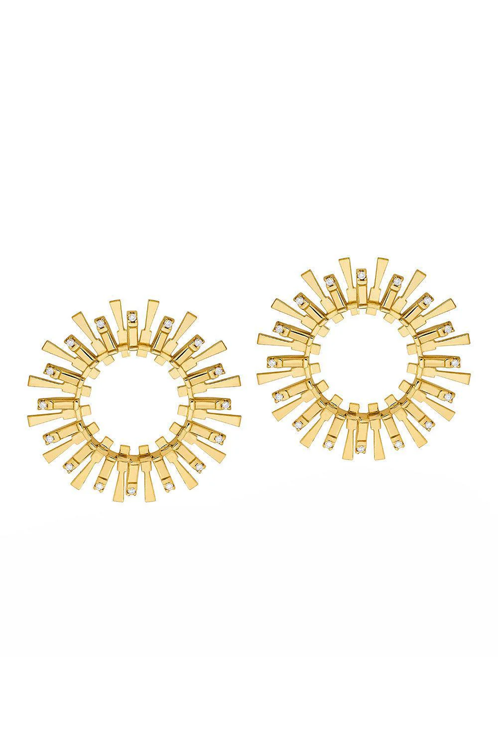Valentim Twisted Hoops