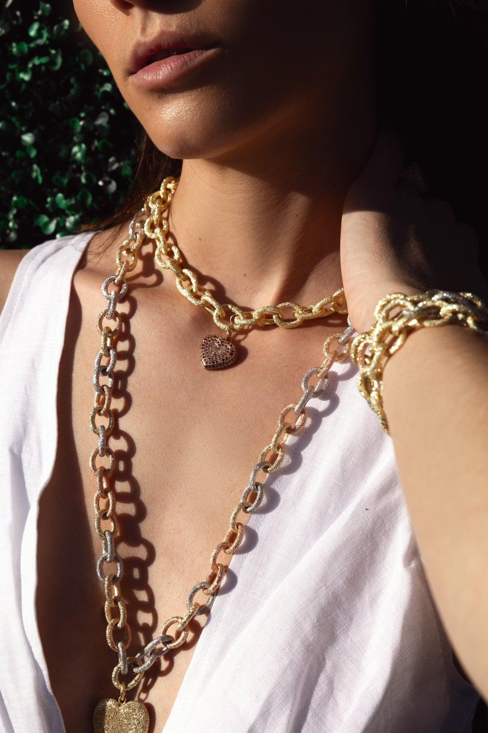 1885 Links Long Necklace - Image 2