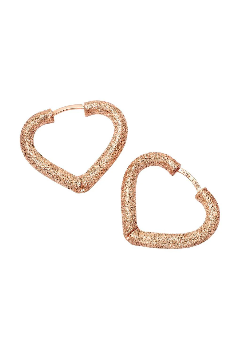 Cuore Huggie Earrings - Image 3