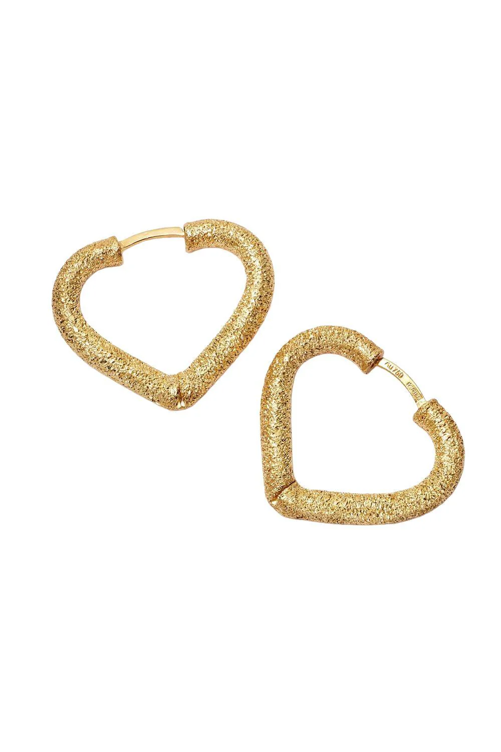 Cuore Huggie Earrings - Image 4
