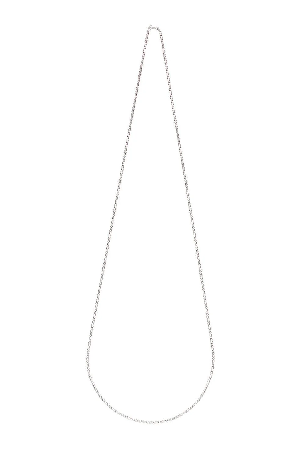 Discoball Necklace - White Gold