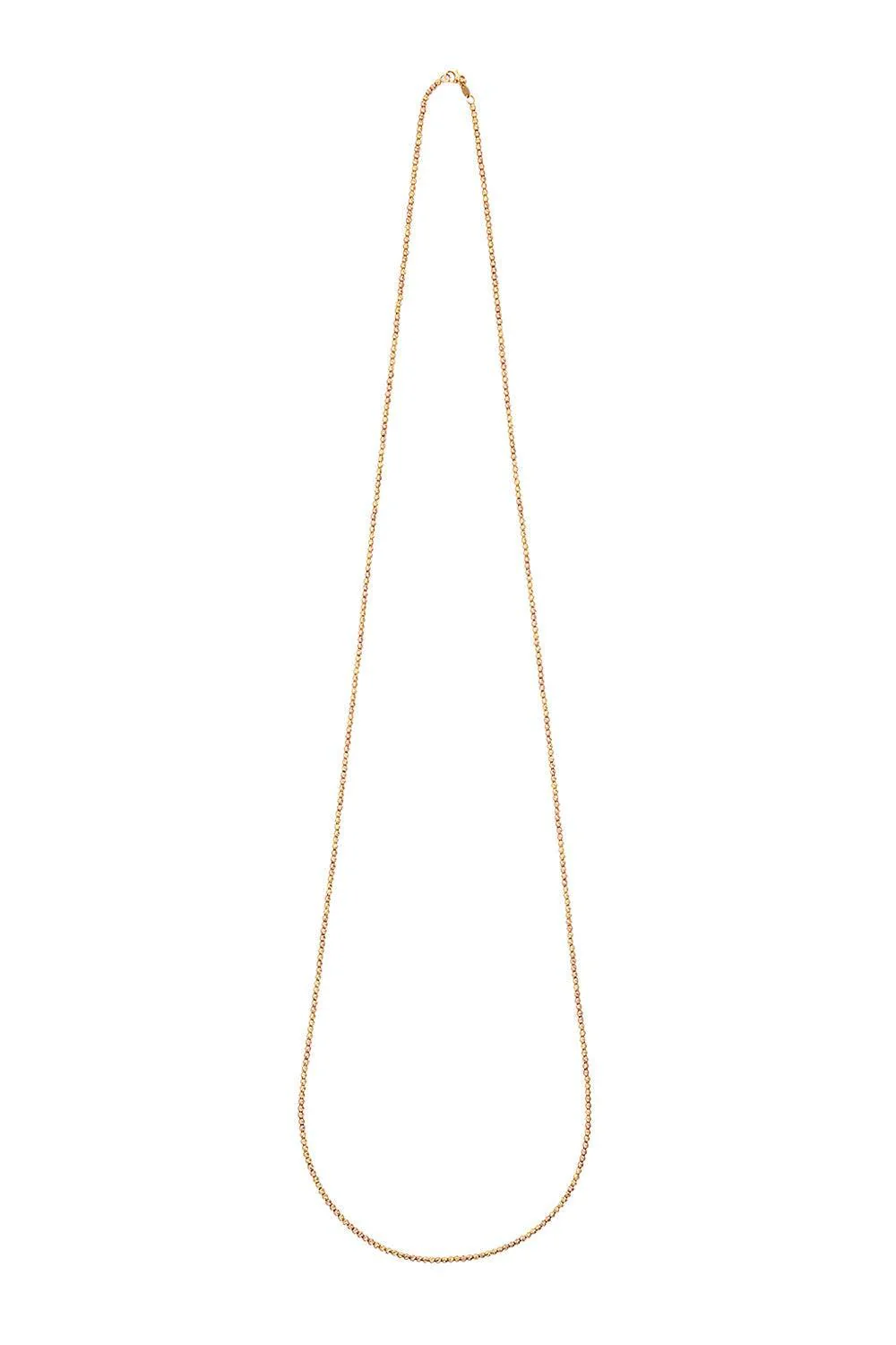 Discoball Necklace - Yellow Rose Gold