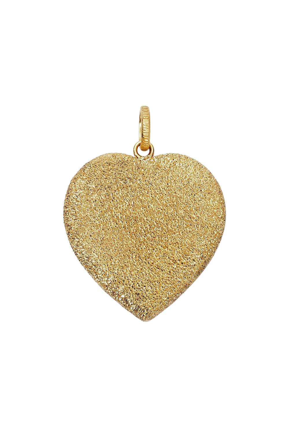 Florentine Finish Cuore Pendant