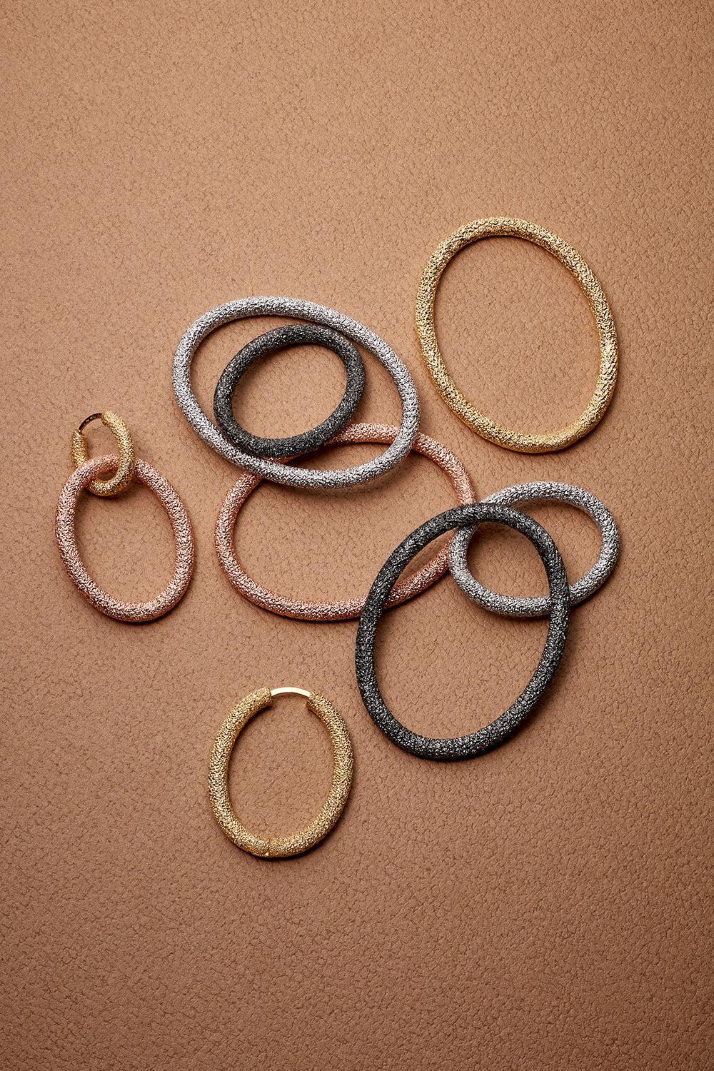 Florentine Finish Small Oval Link - Image 3
