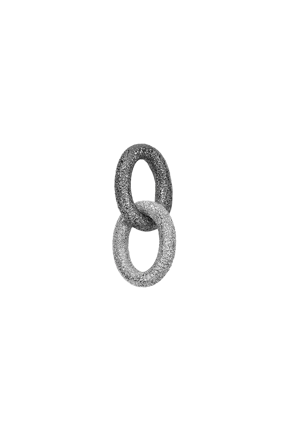Florentine Finish Two Oval Links - Image 2