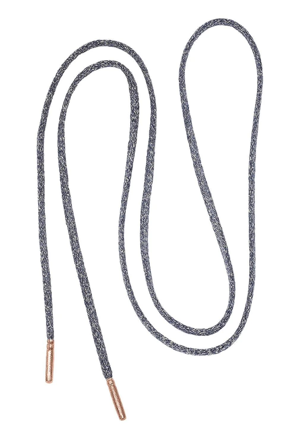 Long Forte Beads Cord - Gunmetal - Image 8