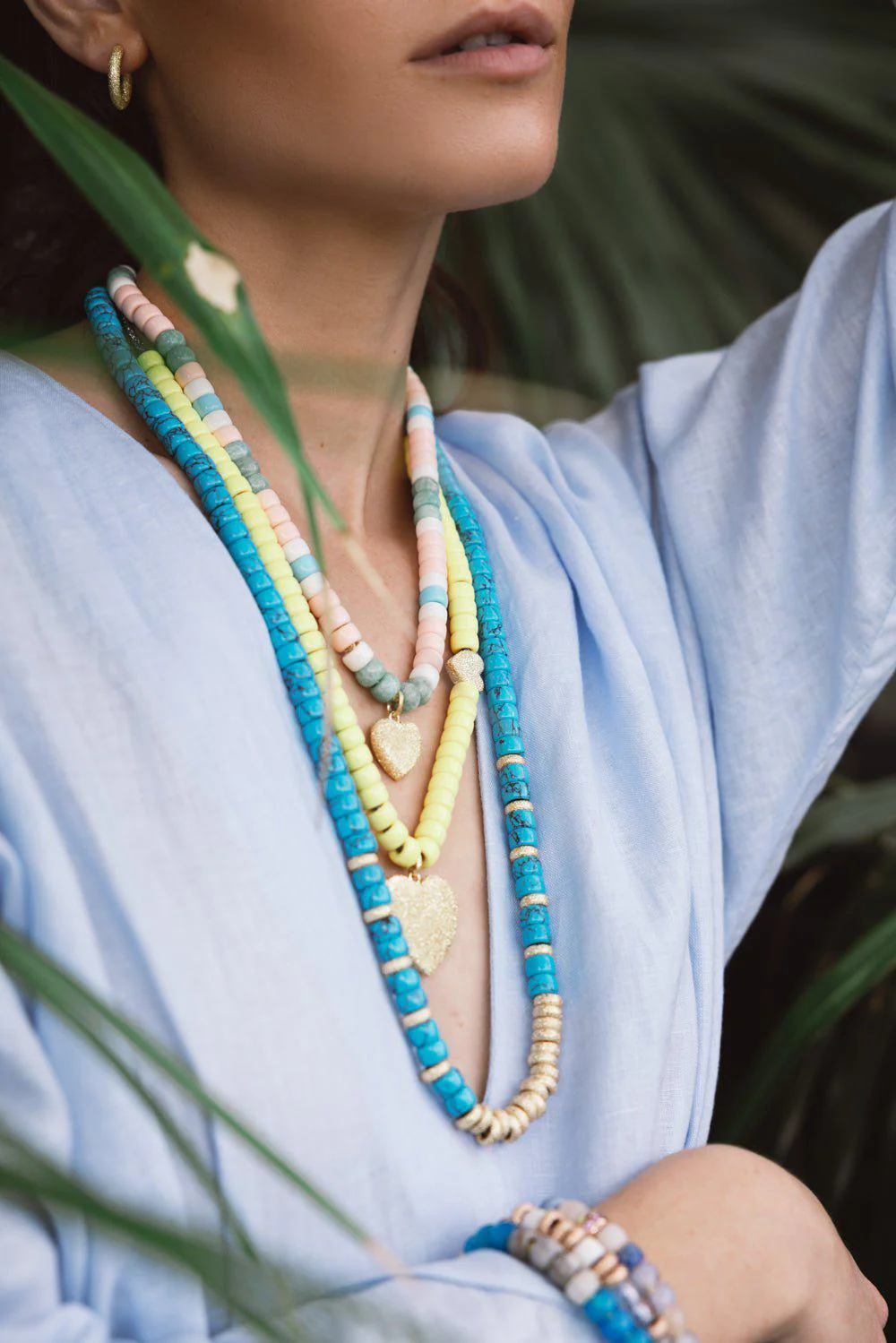 Long Forte Beads Cord - Moon - Image 4