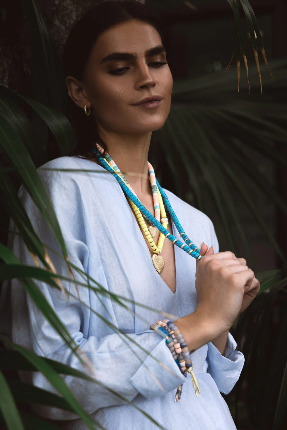 Long Forte Beads Cord - Sun - Image 4