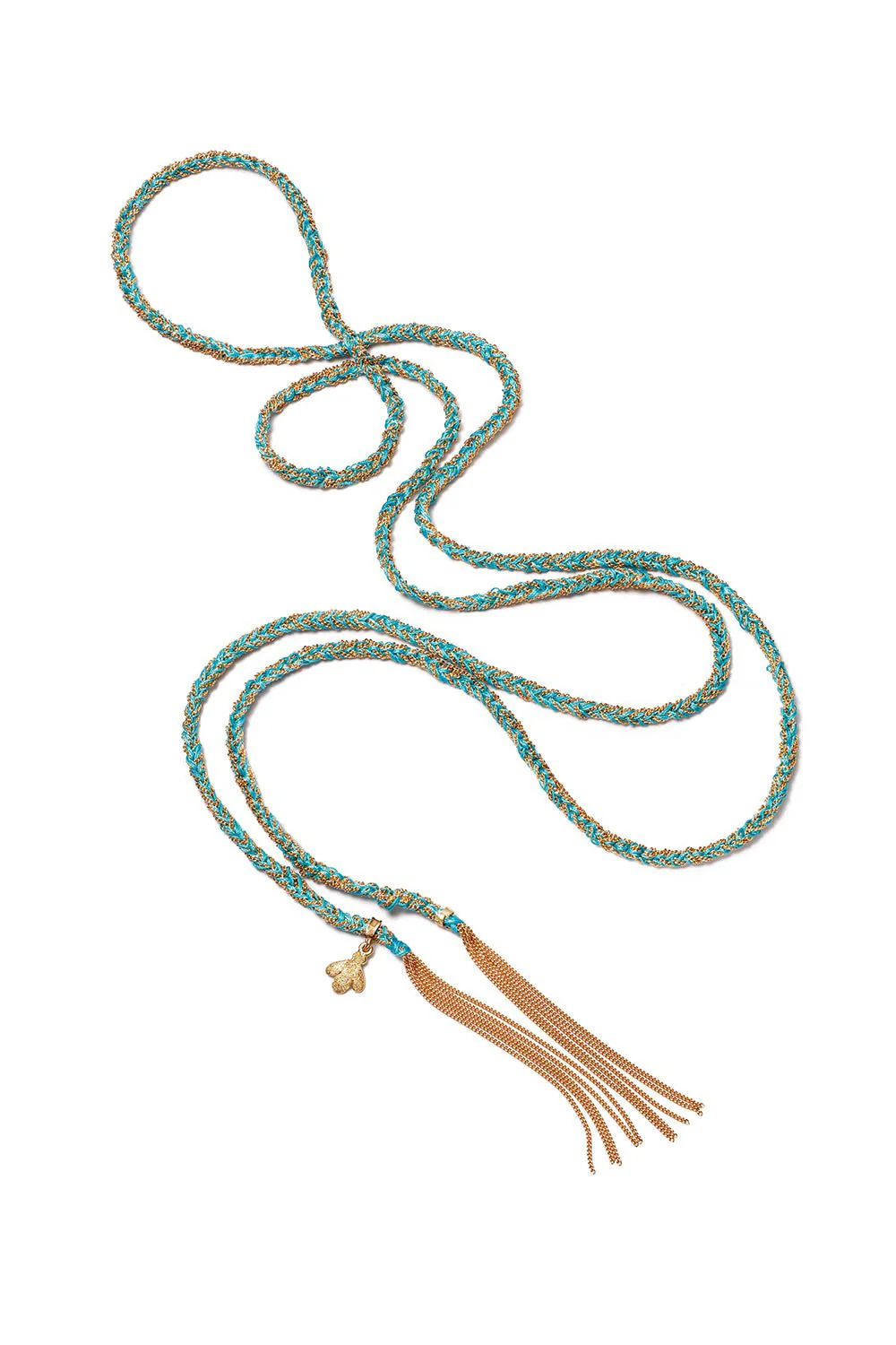 Lucky Sprezzatura Bee Charm Necklace