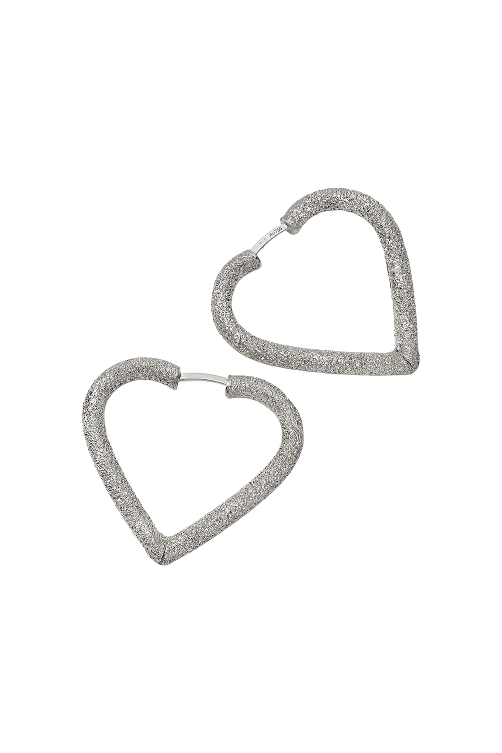 Small Cuore Hoop Earrings - Image 7