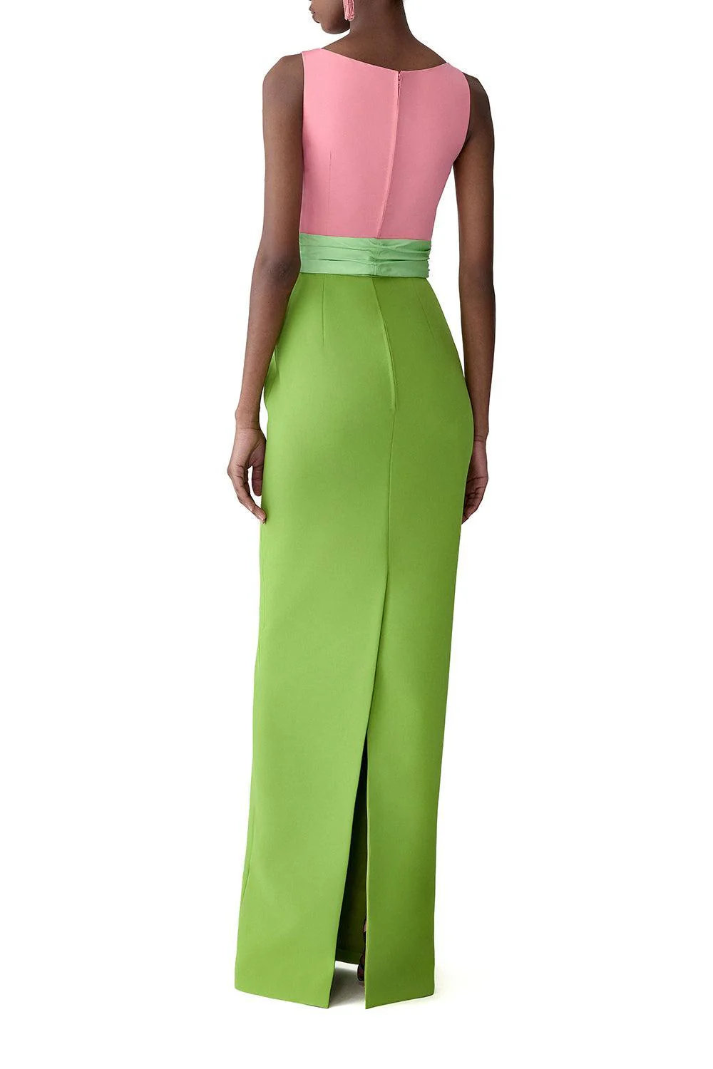 Boat Neck Column Gown - Image 5