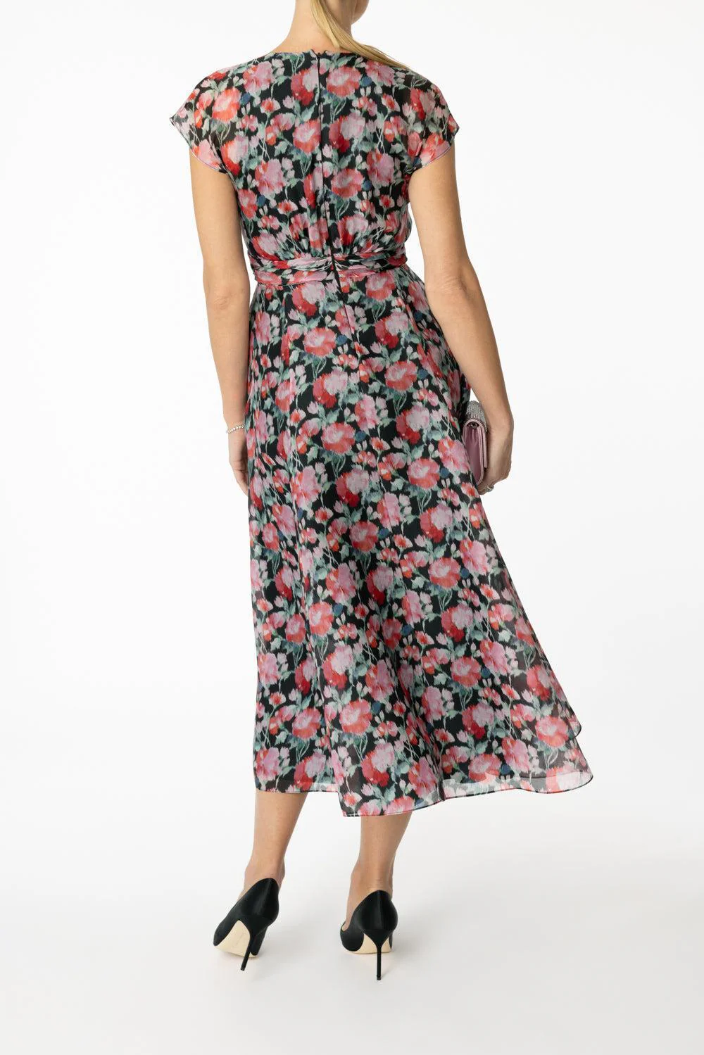 Cap Sleeve Midi Dress - Image 4