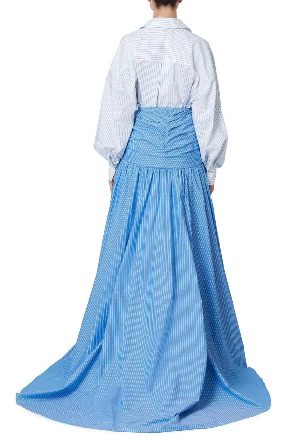 Gathered Waist Maxi Skirt - Image 4