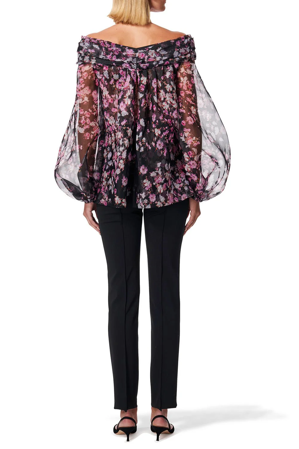 Long Sleeve Flower Top - Image 4
