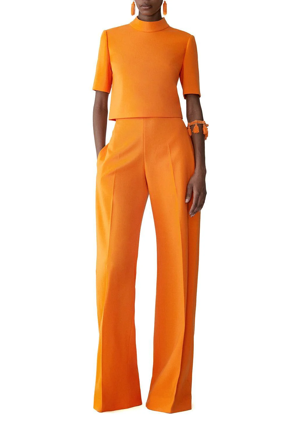 Mock Neck Crop Top - Image 2