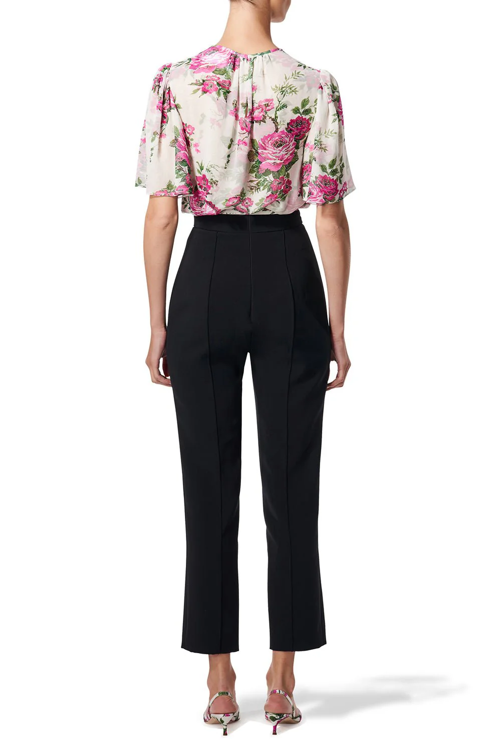 Short Sleeve Floral Top - Image 4