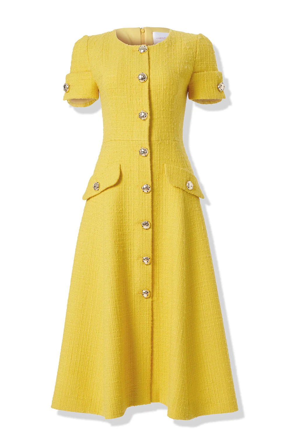 Short Sleeve Midi Dress
