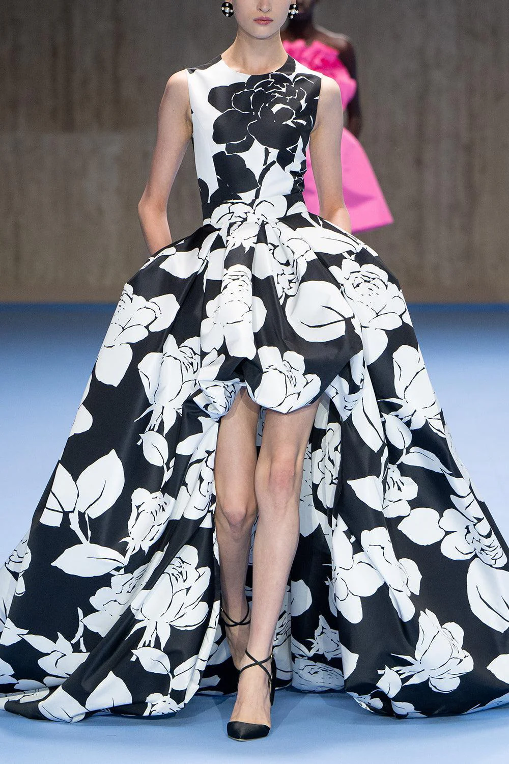 Sleeveless Hi Low Gown
