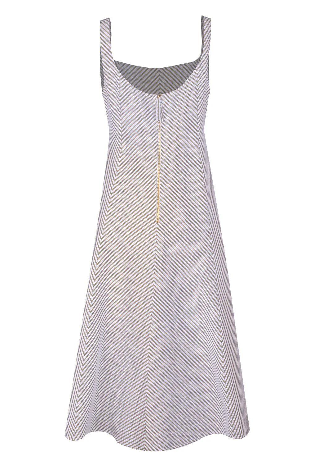 Stripe Midi Dress - Image 5