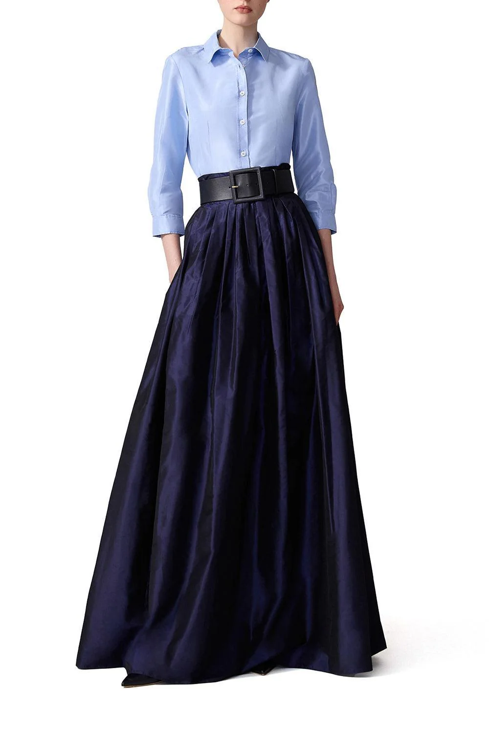 Taffeta Shirt - Sky Blue - Image 2