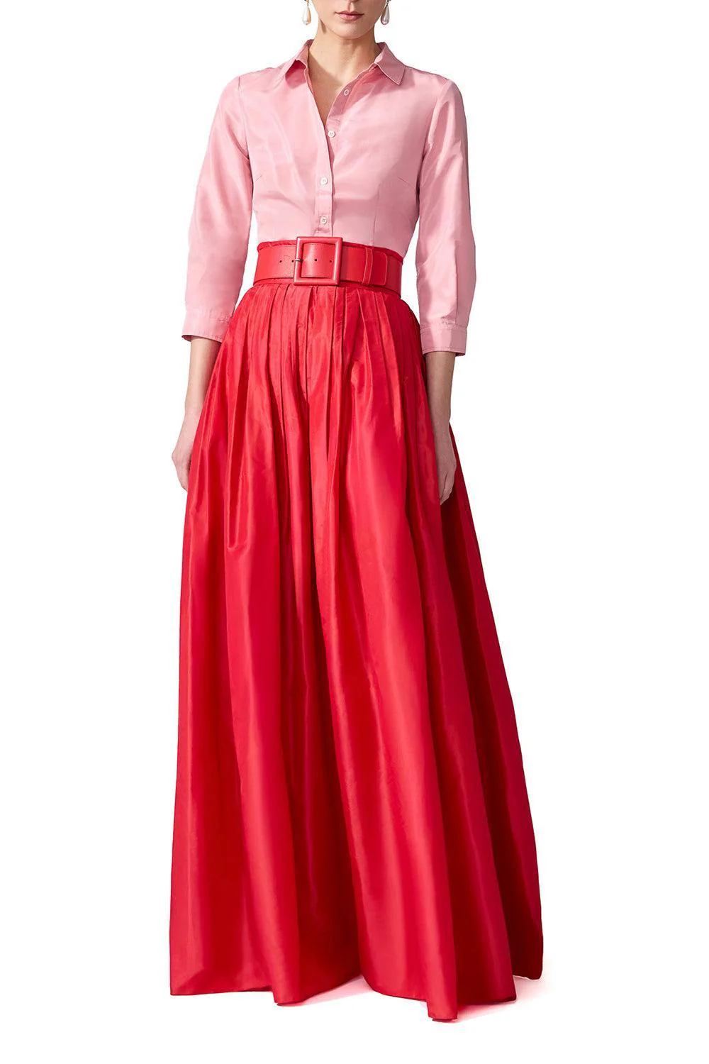 Taffeta Shirt - Blush - Image 3