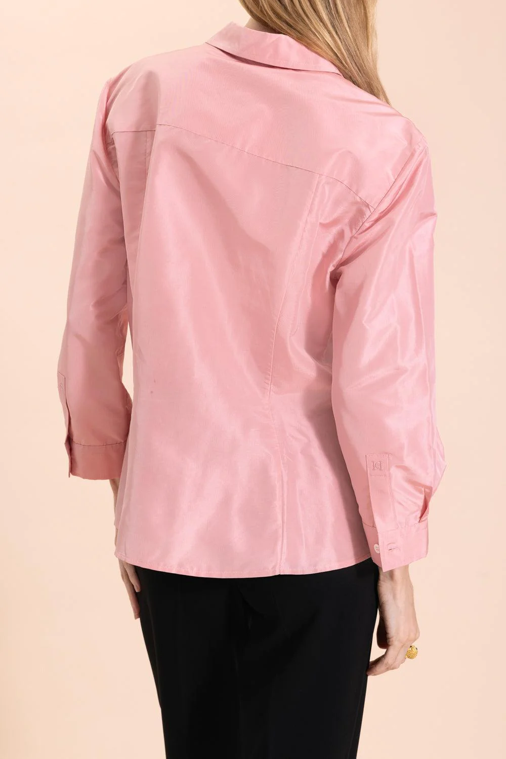 Taffeta Shirt - Blush - Image 7
