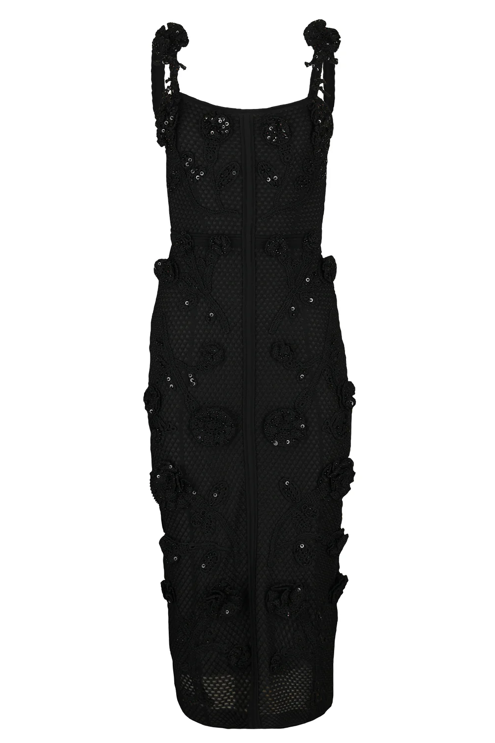 Thin Strap Crochet Dress