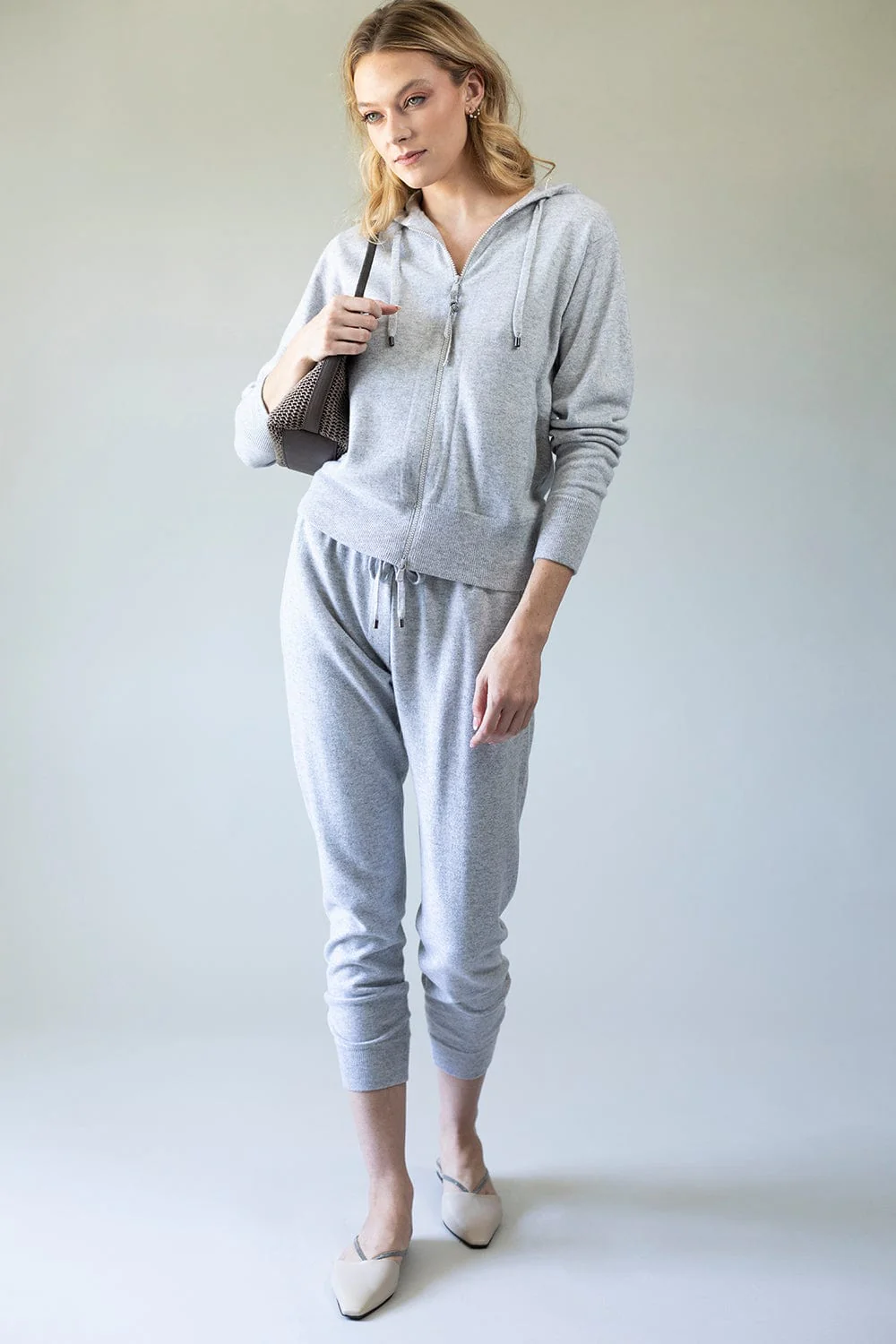 Cashmere Drawstring Pants - Image 2