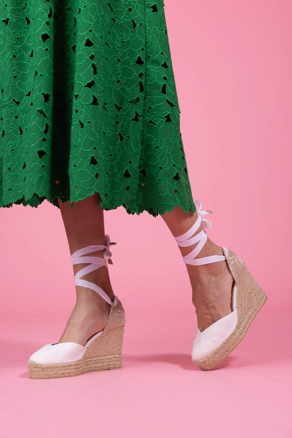 Chiara Wedge Sandal - Blanco - Image 3
