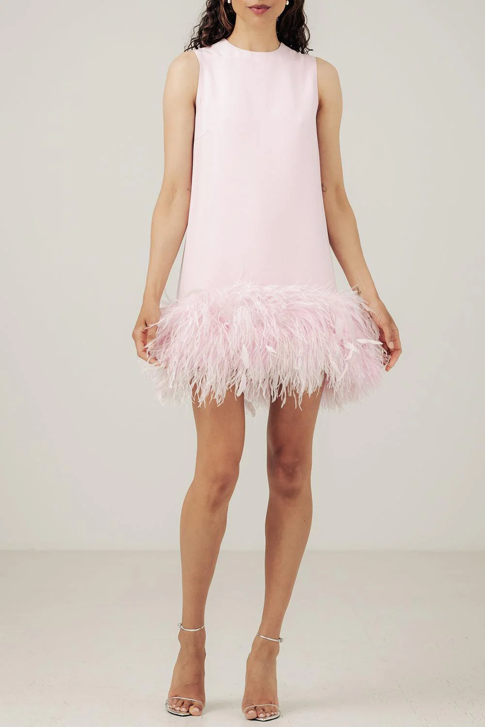 Arak Dress - Light Orchid Boa