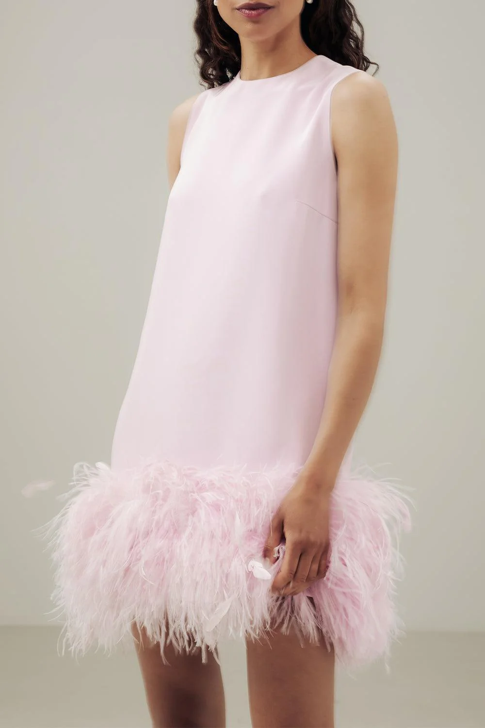 Arak Dress - Light Orchid Boa - Image 2