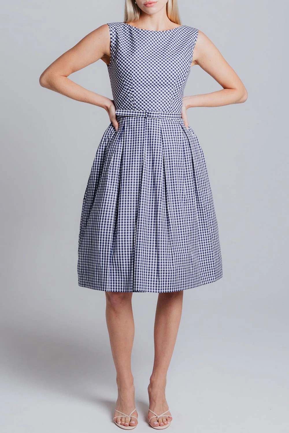 Boat Neck Day Dress - Image 2