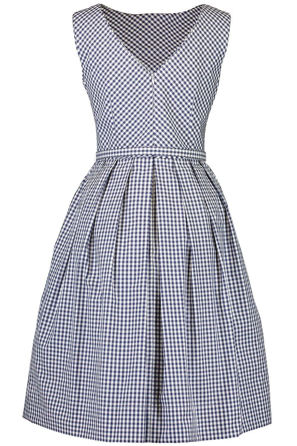 Boat Neck Day Dress - Image 3