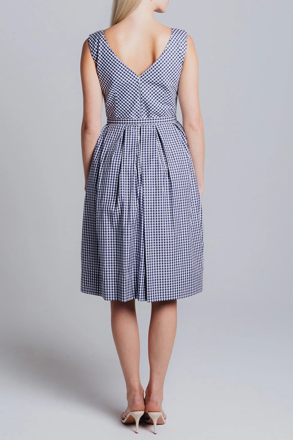 Boat Neck Day Dress - Image 4