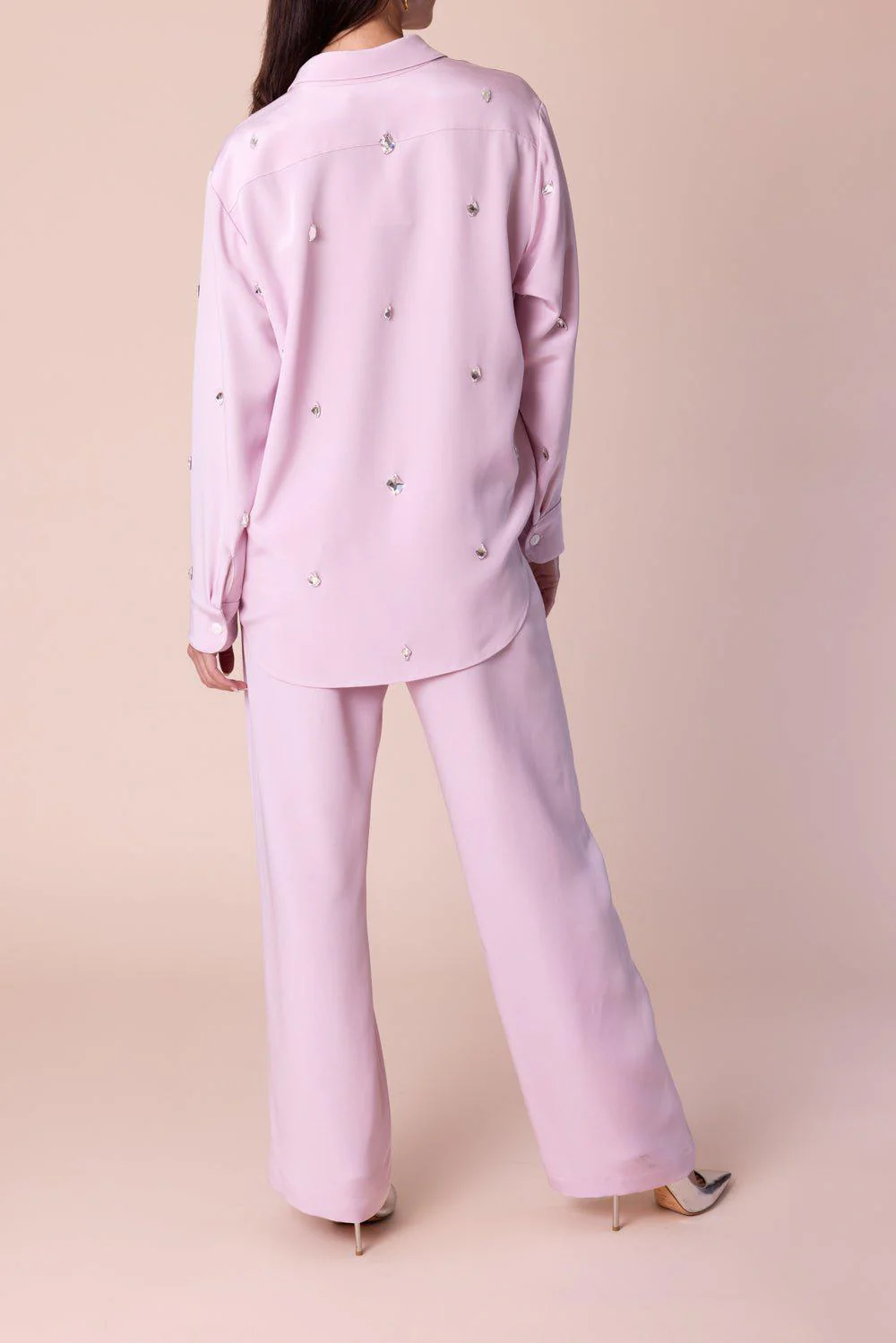 Classic Pull On Pant - Lilac - Image 4