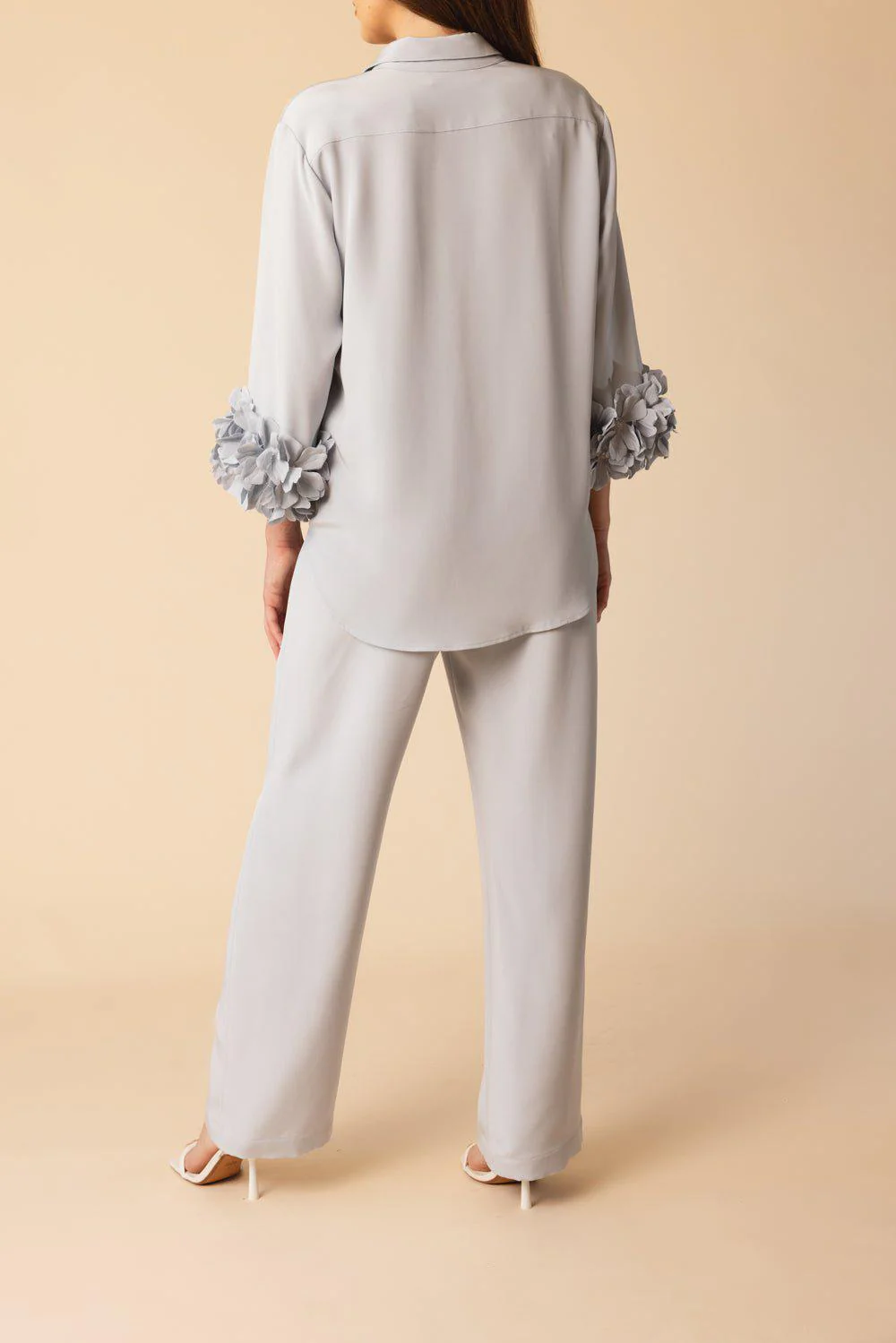 Classic Pull On Pant - Silver Blue - Image 4