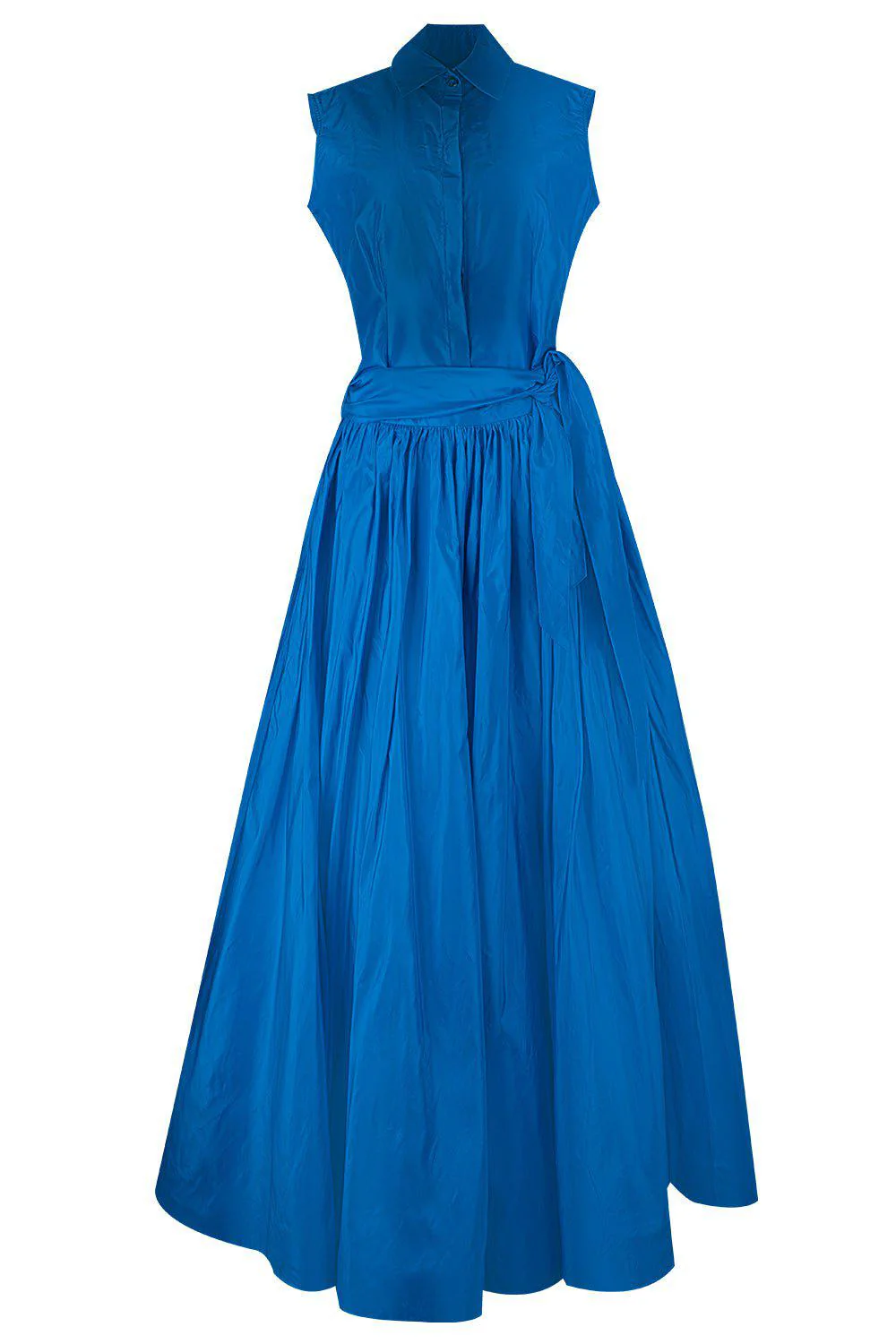 Collared Shirt Ballgown Skirt Set