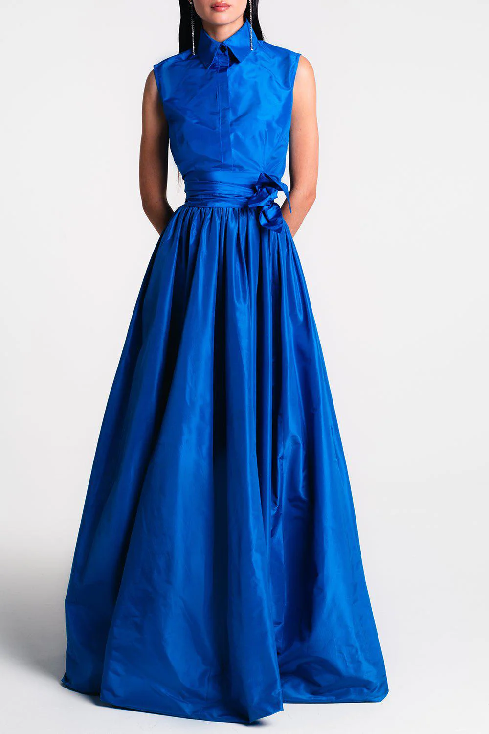 Collared Shirt Ballgown Skirt Set - Image 2