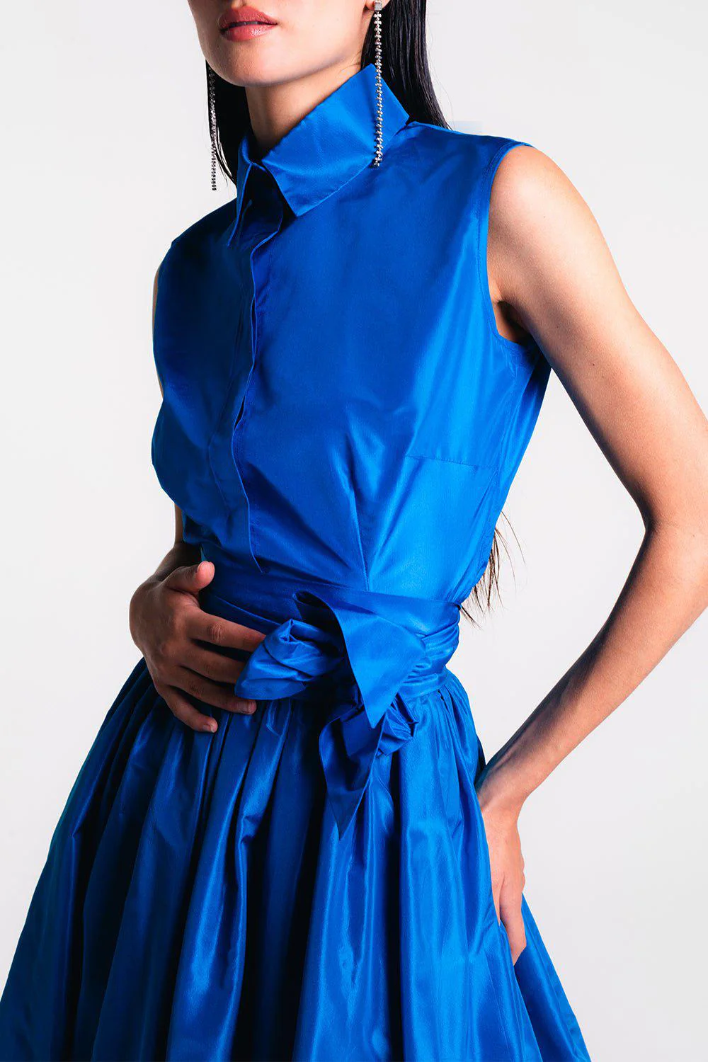 Collared Shirt Ballgown Skirt Set - Image 3