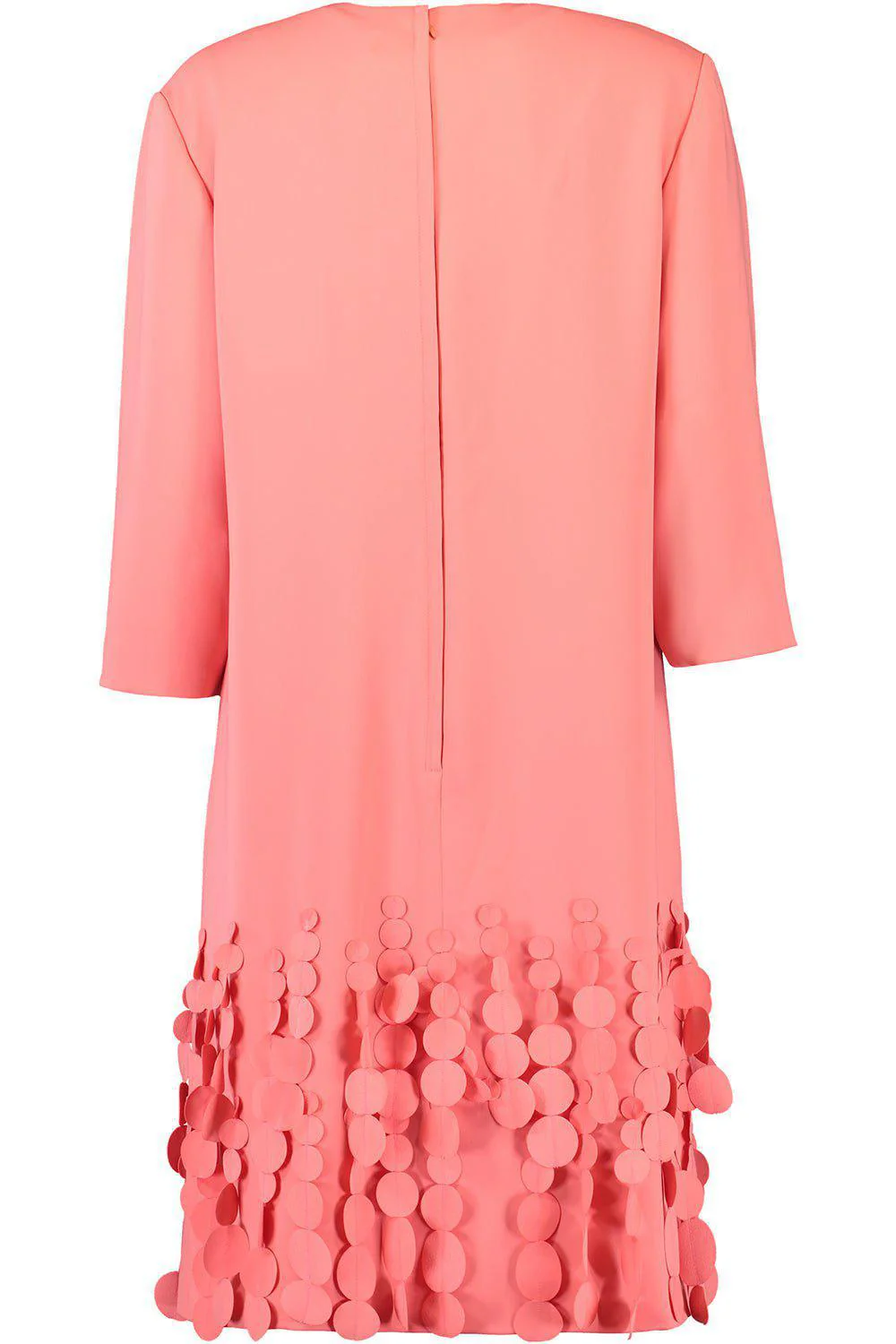 Three Quarter Sleeve Arak Dress - Coral - Image 5
