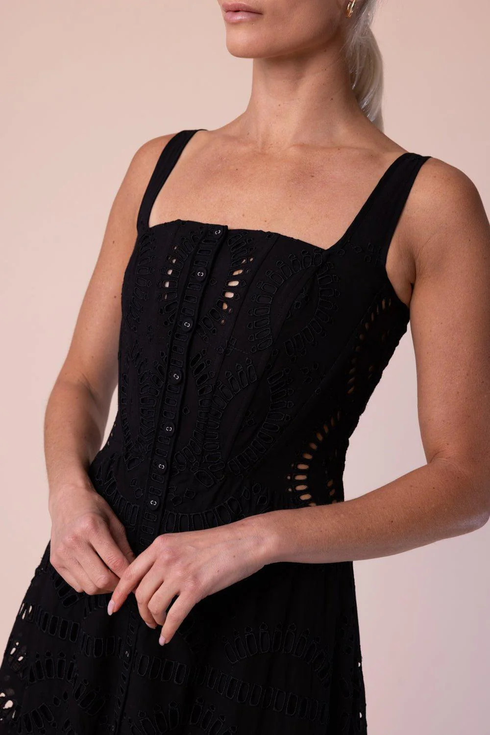 Nissy Dress - Black - Image 3