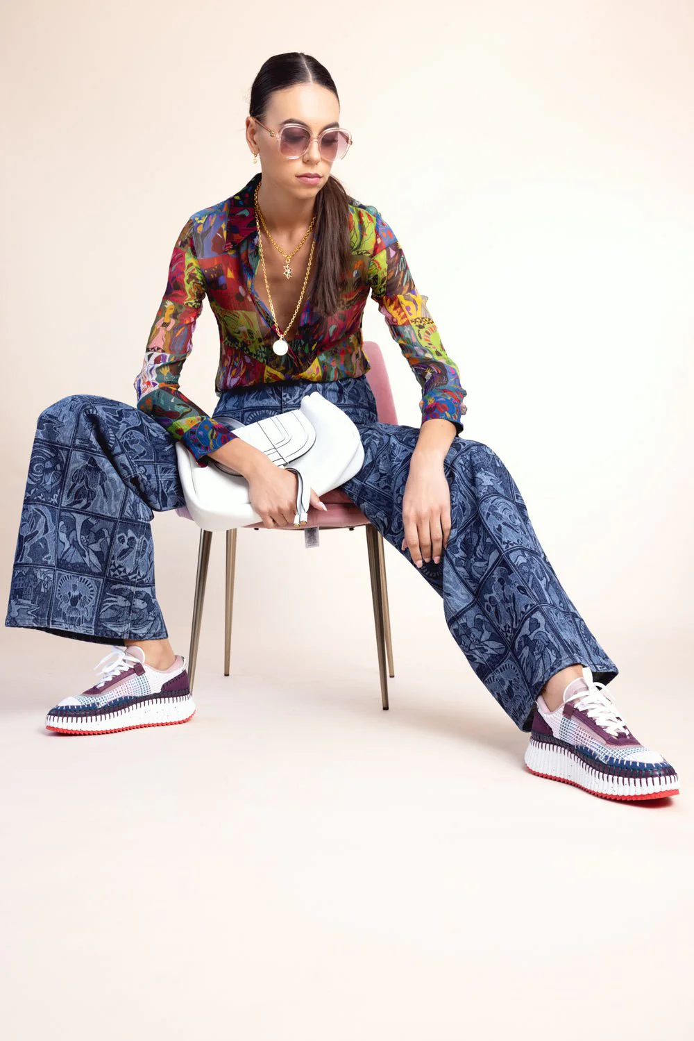 Classic Slim Blouse - Image 5
