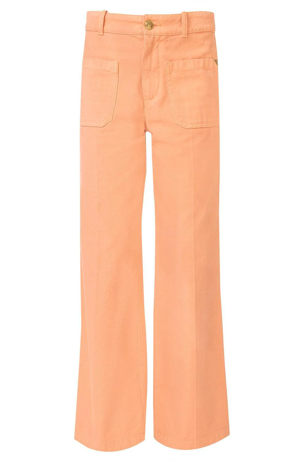 Cropped Bootcut Pants